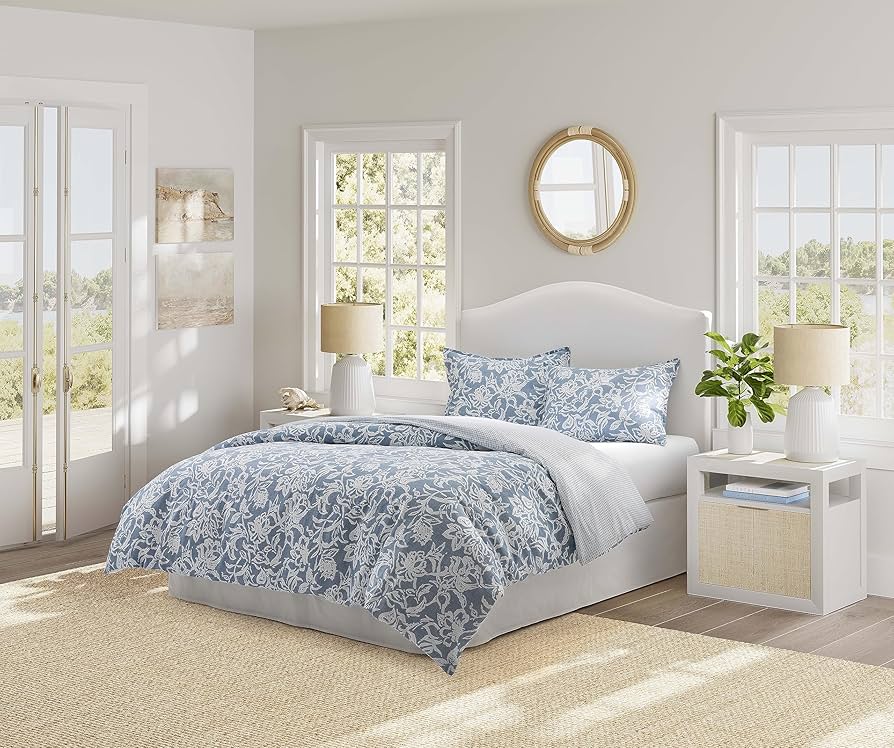 寝具セット(Flavia-Italy) Amazon.com: Nautica- Twin Comforter Set, Cotton Reversible